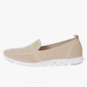 New Cole Haan Women's Zerogrand Stitchlite Loafer Moccasin,RYE Knit/Leather-8